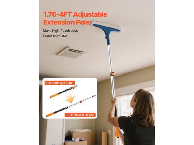 Telescopic Extension Pole 1.76-4 FT Multi-Purpose for Painting Cleaning