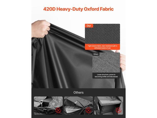 Patio Furniture Cover, 420D Heavy Duty Waterproof Outdoor Dining Table and Chairs Cover, Large Rectangular Patio Table Covers with Air Vent for All...