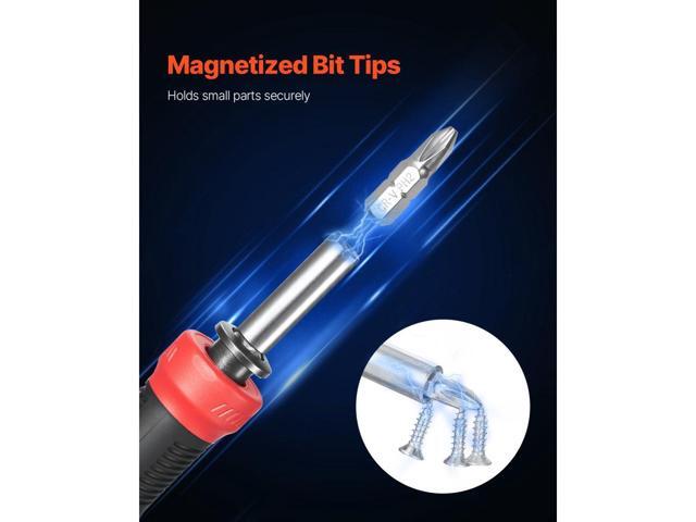 Screwdriver Set, 13 in 1 Magnetic Multi Bit Mini Nut Driver Set, Phillips, Flat Head, Torx, Square Bits for Men, Manual Precision Repair Tool Kit...