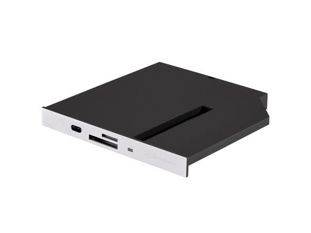 Black (with white replace panel), 12.7mm tray loading type slim ODD bay, 1 * USB3.0 C type, Cardreader, Support SDXC / Micro SDXC, 1 * M.2 SATA...