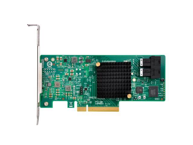 Server-grade Host Bus Adapter 9311-8i expansion card with dual Mini-SAS HD SFF-8643connectors