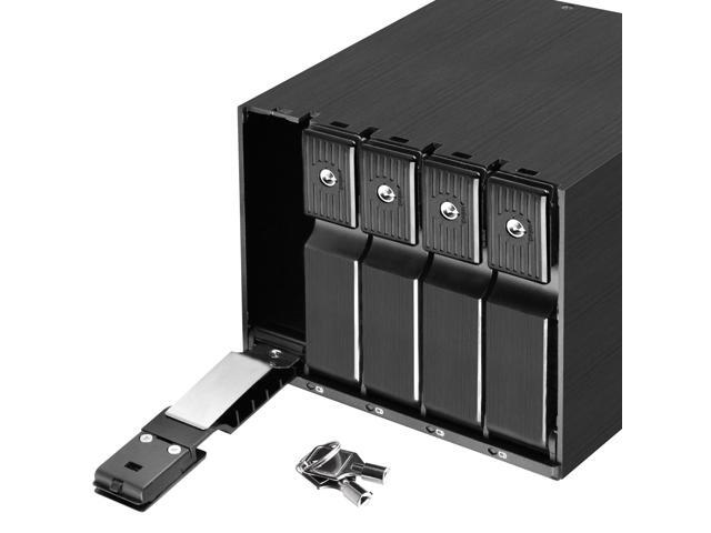 SilverStone FS305B-12G Three 5.25' device bay to five 3.5' SAS-12G / SATA-6Gbit/s Trayless Hot-Swap Cage