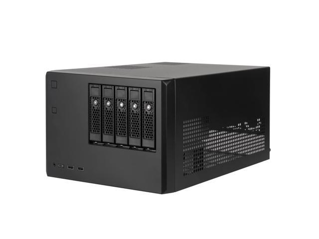 SilverStone Technology CS351 5-Bay SAS-12G / SATA-6G hot-swappable high Performance NAS Chassis, SST-CS351