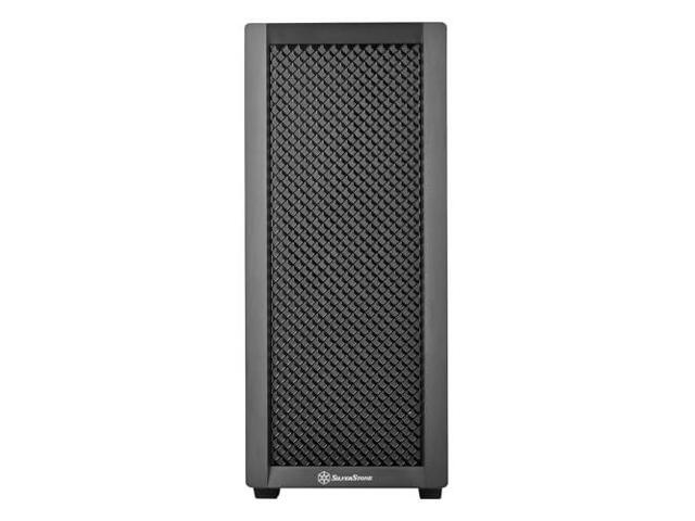SilverStone Technology FARA 515XR Black Compact ATX Mid-Tower Chassis with Dual Radiator Support and Stunning Rainbow Lighting
