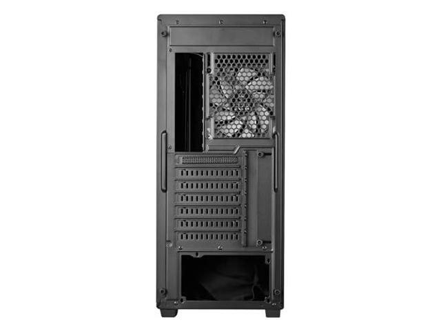 SilverStone Technology FARA 515XR Black Compact ATX Mid-Tower Chassis with Dual Radiator Support and Stunning Rainbow Lighting