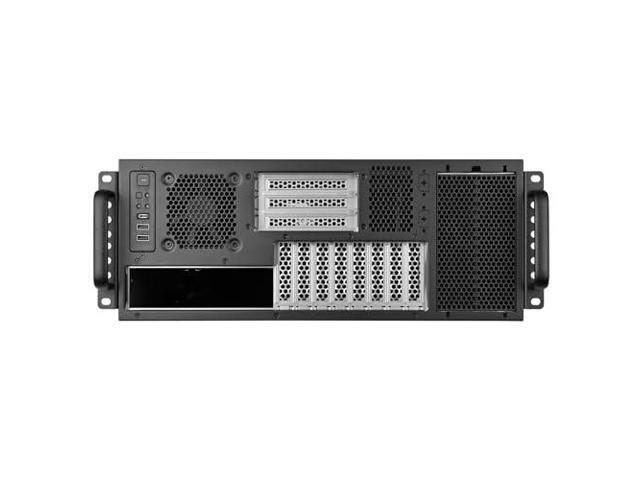 SilverStone Technology RM47-502-I 4U Interchangeable Rackmount Chassis with Front Accessible Expansion Slots SST-RM47-502-I