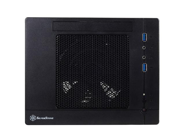 silverstone technology sg05bb-lite mini-itx computer case super small form factor with sfx psu support sg05bb-lite-x
