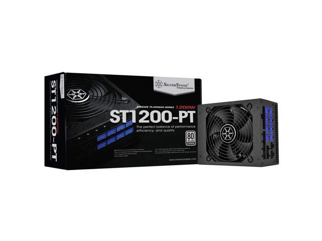 SilverStone Technology Strider 1200W 80 Plus Platinum Modular PSU 1200 Power Supply (PS-ST1200-PT)