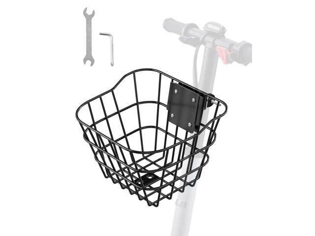 VEVOR Front Bike Basket Electric Scooter Basket with Fixed Bracket Kids/Adult