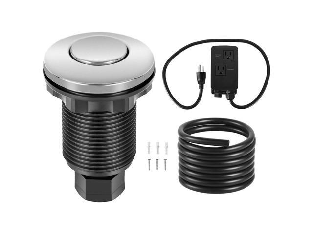 VEVOR Garbage Disposal Air Switch Kit Dual Outlet Sink Top Air Switch 2.5-inch