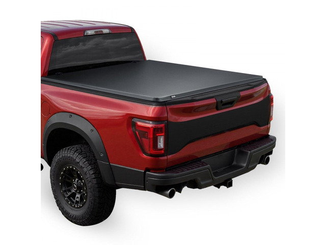 VEVOR Soft Roll-Up Truck Bed Tonneau Cover, Compatible with 2020-2025 Chevy Silverado/GMC Sierra 2500 3500 HD, Fits 6.9 ft (6 ft 10 in/82 in) Bed,...