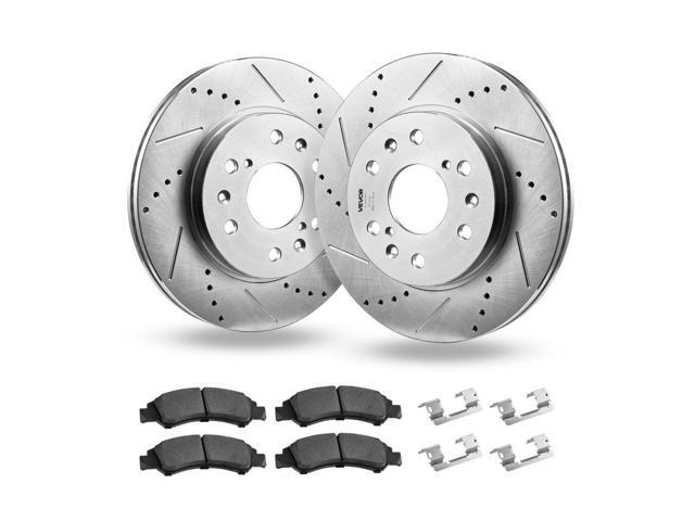 VEVOR Front Brake Rotors Replacement Kit for 2008-2016 Cadillac Escalade/Escalade ESV