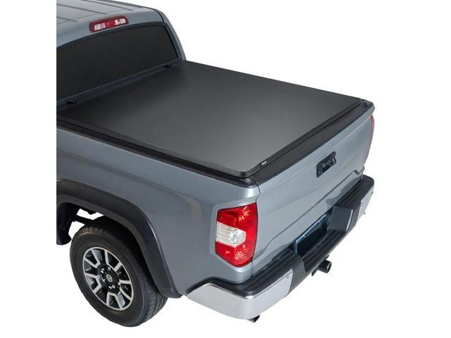 VEVOR Soft Roll-Up Truck Bed Tonneau Cover, Compatible with 2014-2018 Chevy Silverado/GMC Sierra 1500 (2019 LD/Limited), Fits 5.8 ft (5 ft 9 in/69...