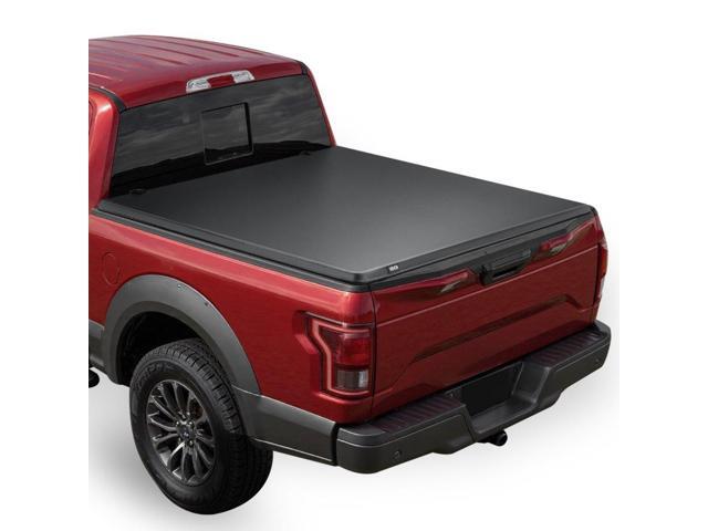 VEVOR Soft Roll-Up Truck Bed Tonneau Cover, Compatible with 2017-2025 Ford F-250/350/450 Super Duty, Fits 6.8 ft (6 ft 10 in/82 in) Bed,...