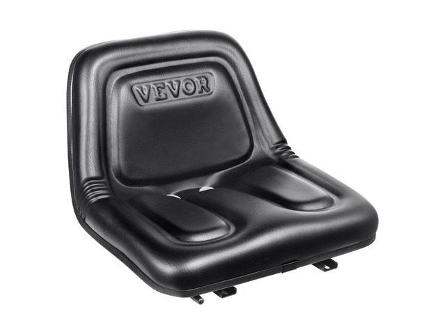 VEVOR Universal Tractor Seat, Lawn Mower Seat with Micro Switch and Drainage Holes, 6.3-11.8 inch Extended Slot Tractor Seat for Tractor Loader...