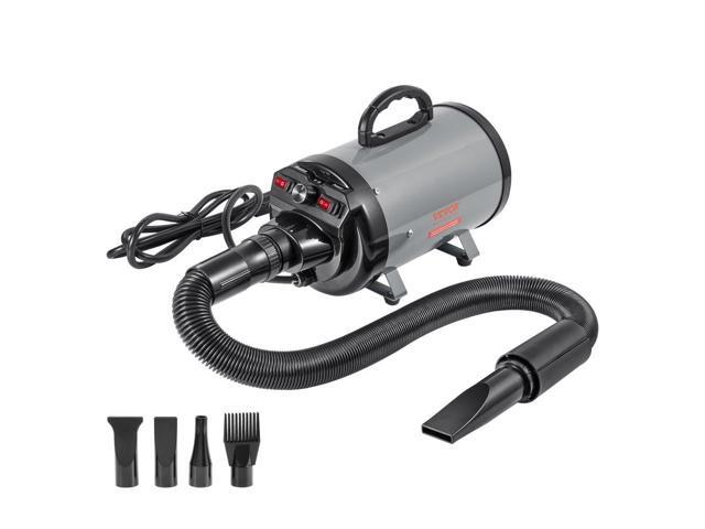 VEVOR Dog Dryer, 2800W/4.3HP Dog Blow Dryer, Pet Grooming Dryer with Adjustable Speed and Temperature Control, Pet Hair Dryer with 4 Nozzles and...