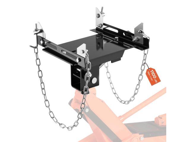 VEVOR Transmission Jack Adapter, 1100 lbs / 0.5 Ton Load Capacity Automotive Transmission Lift Adapter, Heavy-Duty Steel, for Floor Jack with 1-1/5...