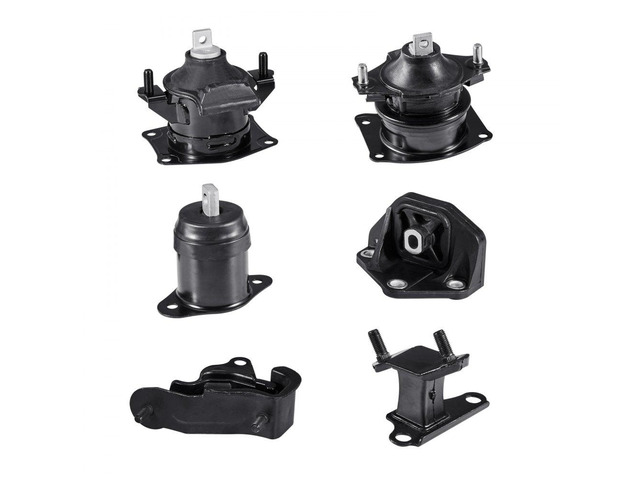 VEVOR Engine Motor Mount and Transmission Mount Kit Replacement, Set of 6, Compatible with 20032007 Honda Accord 3.0L V6, Replace OE# A4526HY,...