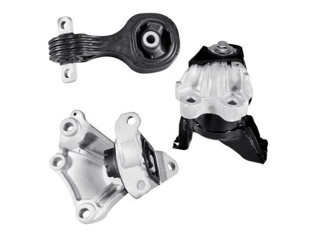 VEVOR Engine Motor Mount and Transmission Mount Kit Replacement, Set of 3, Compatible with 20122013 Honda Accord 1.8L Coupe, Replace OE# A65048,...