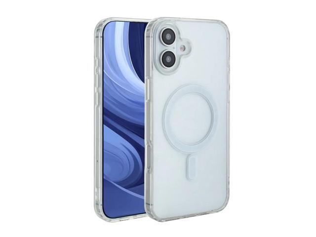 Magnetic Wireless Charging TPU Bumper Case For iPhone 16 Plus In Clear