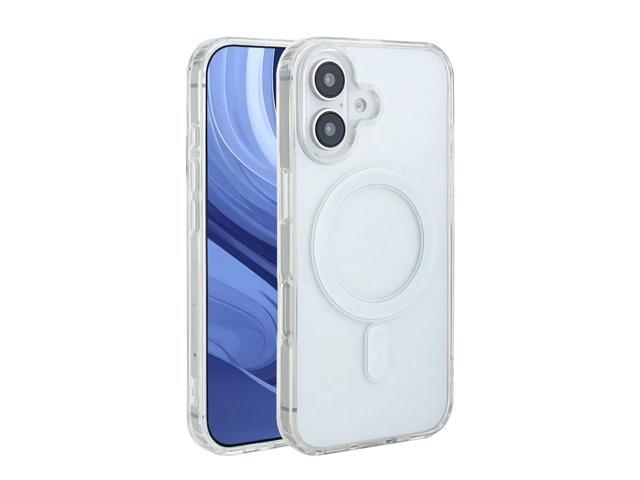 Magnetic Wireless Charging TPU Bumper Case For iPhone 16 In Clear