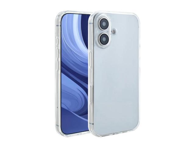 High Quality 2X Clean PC and TPU Bumper Case In Clear For Apple iPhone 16