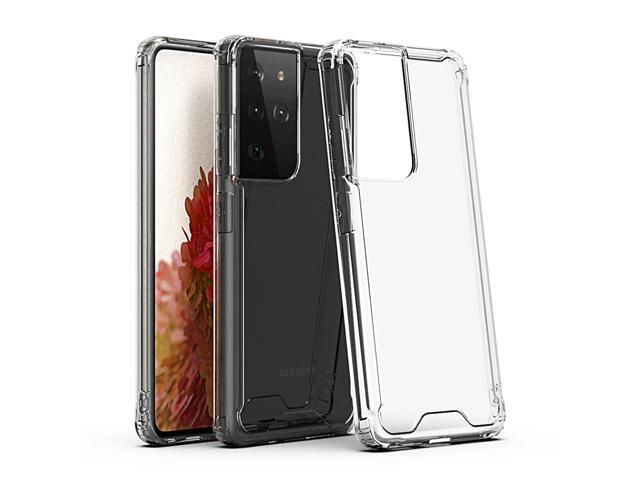 High quality TPU Bumper and Clarity PC Case For SAMSUNG GALAXY S21/S30 ULTRA In Clear