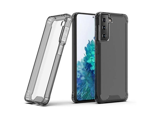 High quality TPU Bumper and Clarity PC Case For SAMSUNG GALAXY S21/S30 PLUS In Black