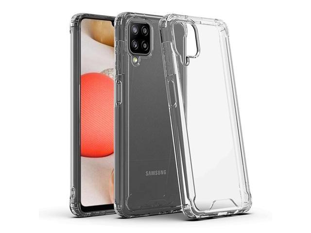Reiko High Quality 2X Clean PC and TPU Bumper Case In Clear For Samsung Galaxy A42 5G