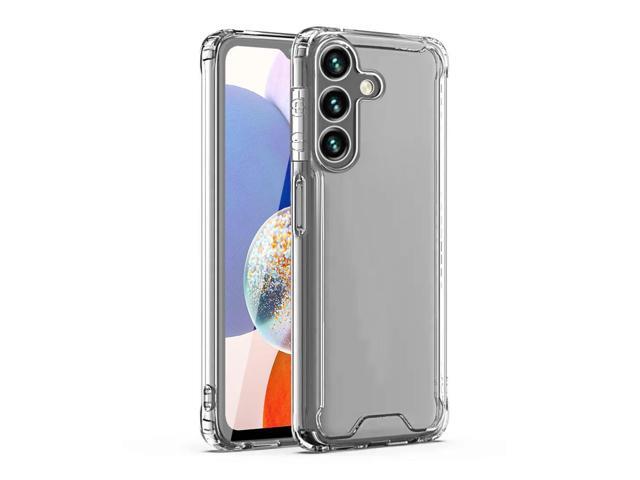 Reiko High Quality 2X Clean PC and TPU Bumper Case In Clear For Samsung Galaxy A14 5G