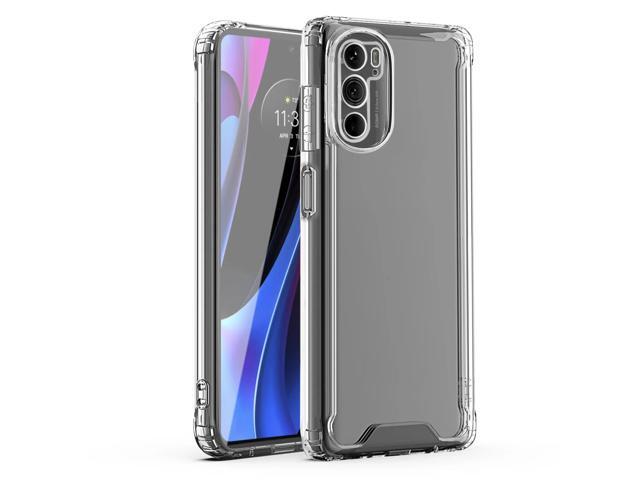 Reiko High Quality 2X Clean PC and TPU Bumper Case In Clear For Motorola Edge Plus 2022