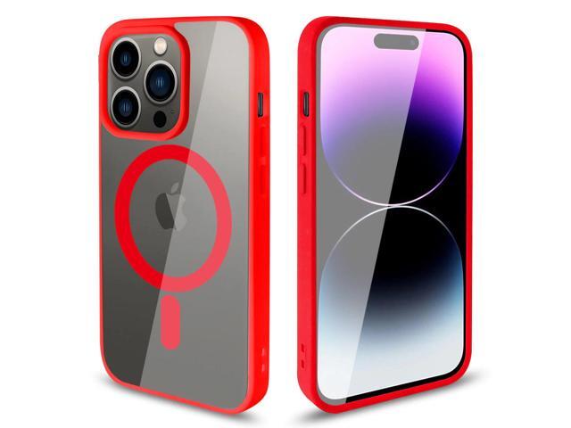 Transparent Back Cover Phone Shell fashion design magnetic 2 in 1 mobile phone case for iPhone 14 Pro
