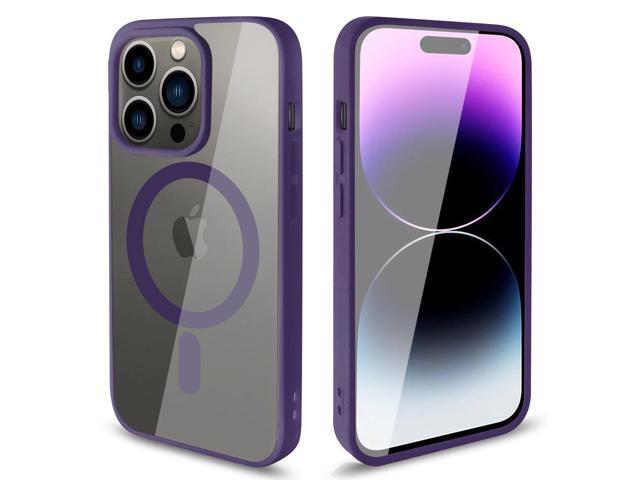 Transparent Back Cover Phone Shell fashion design magnetic 2 in 1 mobile phone case for iPhone 14 Pro