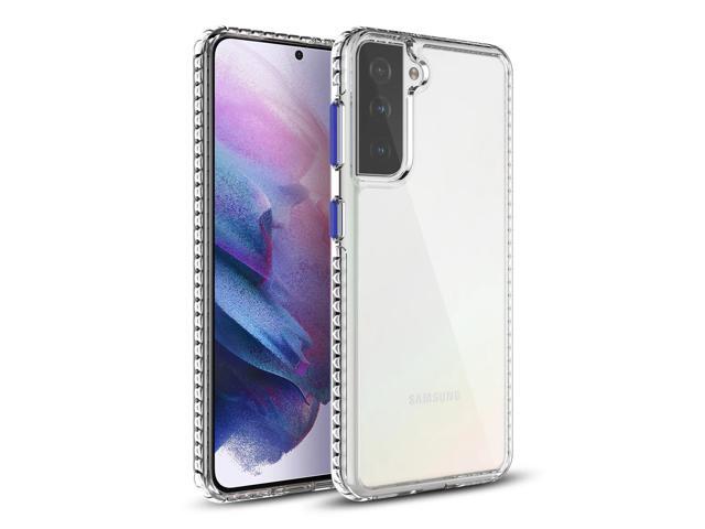 TPU Bumper Shockproof Case With Embedded Coil In BlackSAMSUNG GALAXY S21/S30 PLUS In Gloden Navy