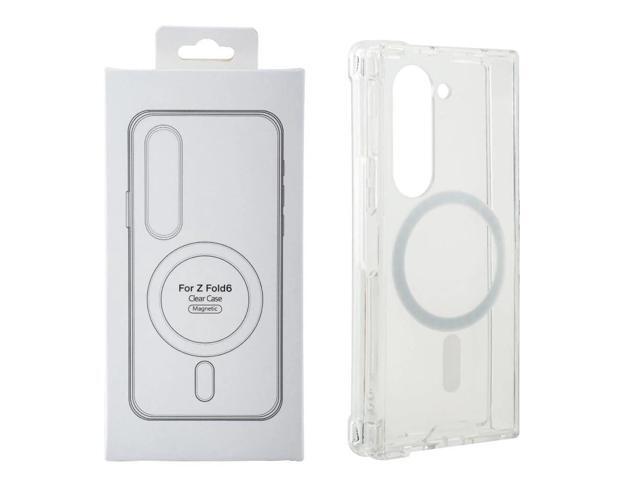 Magnetic Wireless Charging TPU Bumper Case For Z FOLD 6 In Clear
