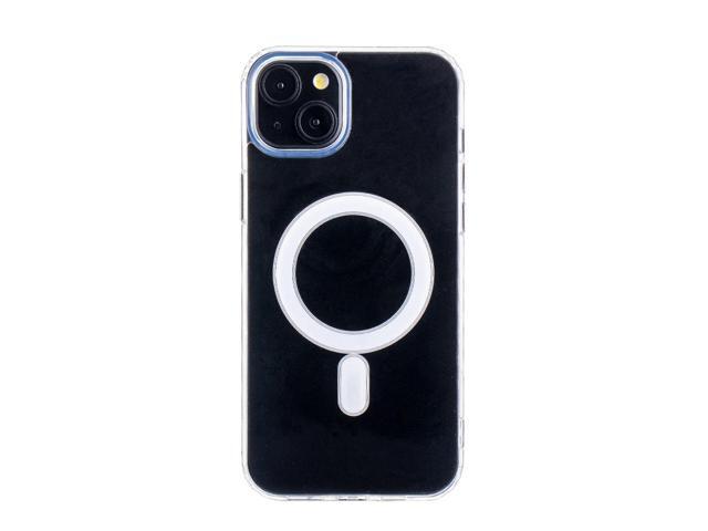 Reiko Magnetic Wireless Charging TPU Bumper Case For iPhone 15 Plus In Clear