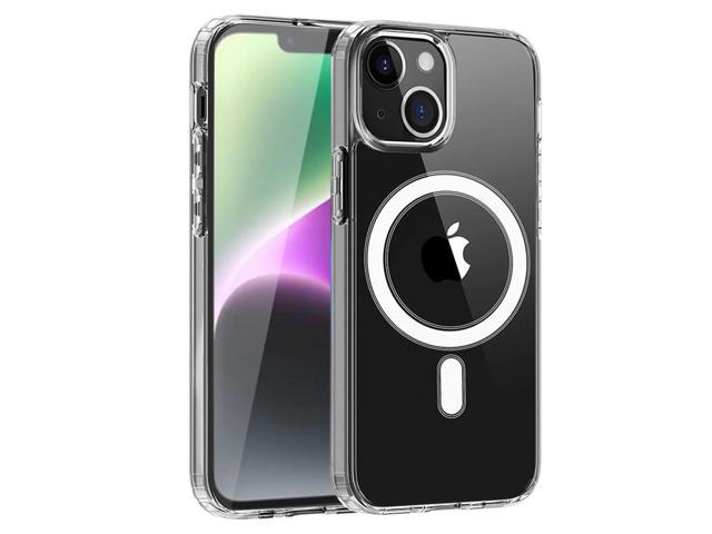 Reiko Magnetic Wireless Charging TPU Bumper Case For iPhone 14 In Clear