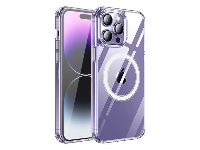 Reiko Magnetic Wireless Charging TPU Bumper Case For iPhone 14 Pro In Clear