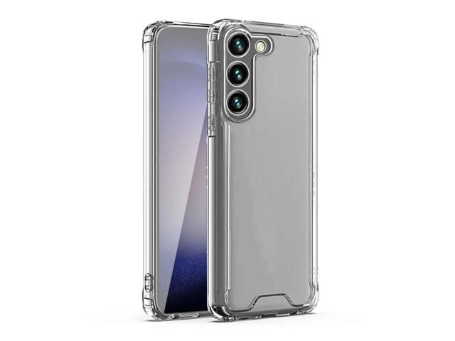 Reiko High Quality 2X Clean PC and TPU Bumper Case In Clear For Samsung GALAXY S23 PLUS