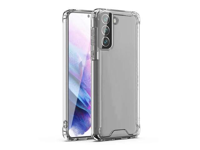 Reiko High Quality 2X Clean PC and TPU Bumper Case In Clear For Samsung Galaxy S22 Plus