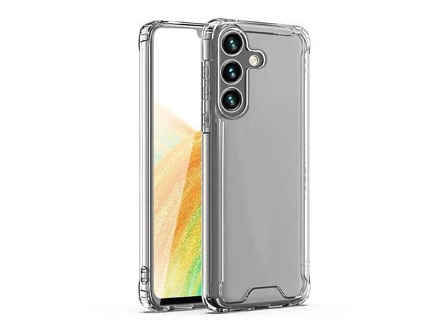 Reiko High Quality 2X Clean PC and TPU Bumper Case In Clear For Samsung Galaxy A34 5G