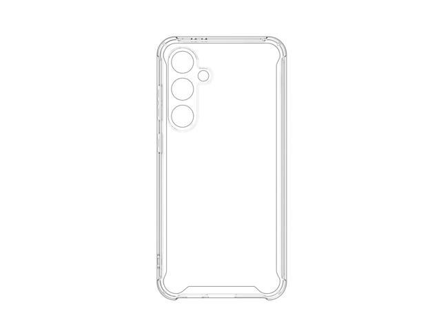 Reiko High Quality 2X Clean PC and TPU Bumper Case In Clear For Samsung Galaxy A25 5G