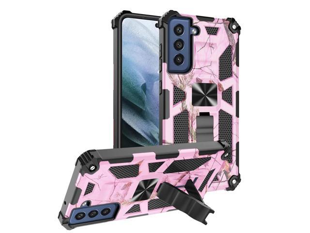 Built-in Kickstand TPU Case with Magnetic Mount for SAMSUNG GALAXY S22 PLUS in Tree leaf patterns