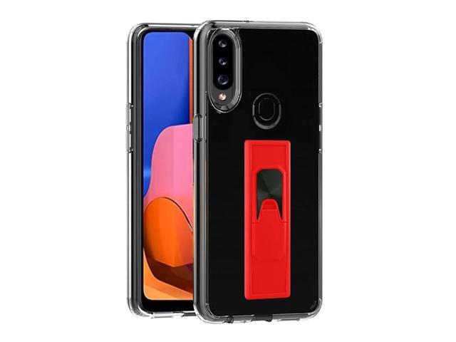 TPU Bumper Shockproof Case With Embedded Coil SAMSUNG GALAXY A20S In Red