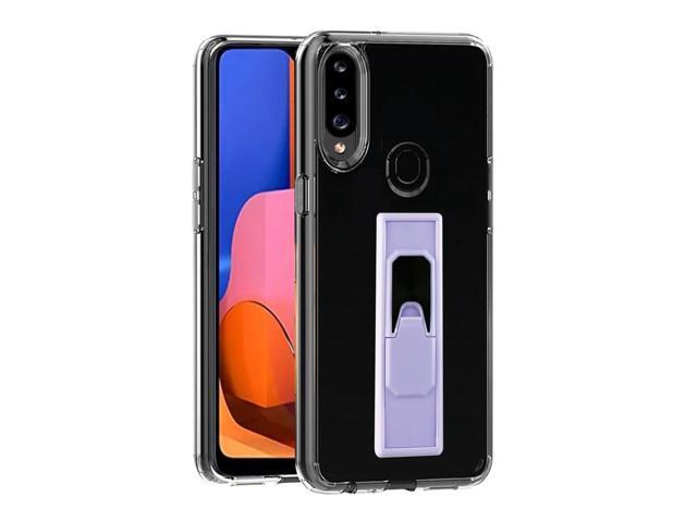 TPU Bumper Shockproof Case With Embedded Coil SAMSUNG GALAXY A20S In Purple