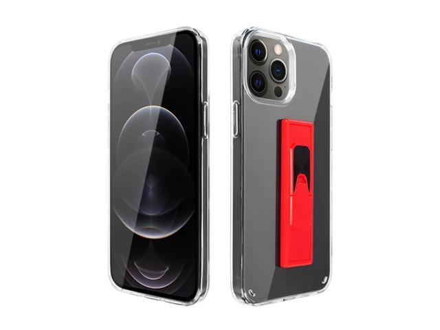 TPU Bumper Shockproof Case With Embedded Coil APPLE IPHONE 12 PRO MAX In Red