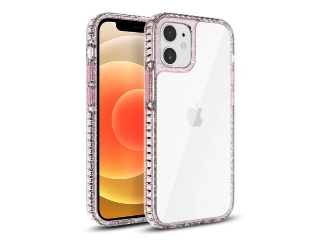 TPU Bumper Shockproof Case With Embedded Coil In BlackAPPLE IPHONE 12 MINI In Pink