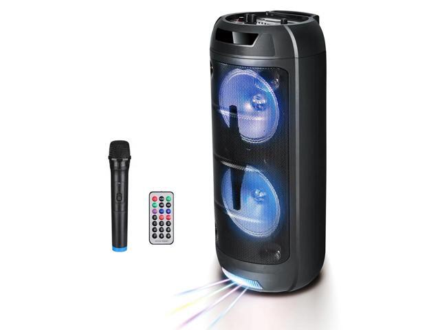 8' Speaker with Charger Line, Wireless Mic and Remote (LT-2806XBT)