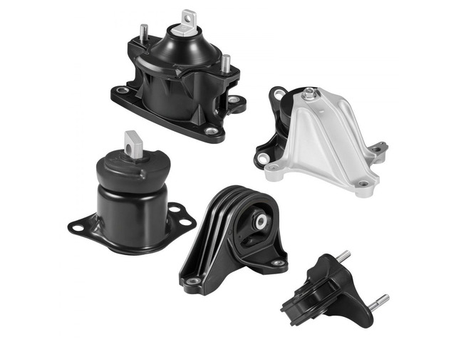Engine Motor Mount and Transmission Mount Kit Replacement, Set of 5, Compatible with 2013-2017 Honda Accord 2.4L L4, Replace OE# A65072 A65054...