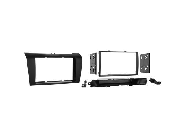 Metra - Dash Kit for Select 2004-2009 Mazda 3 DDIN - Black - image 9